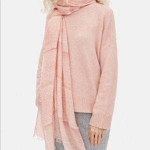 NWT Eileen Fisher Blush Scarf!